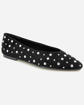 Studded Flat in Black