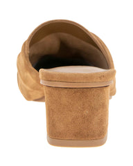 Lanis Suede Mule in Caramel