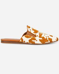 Caramel Print Mule